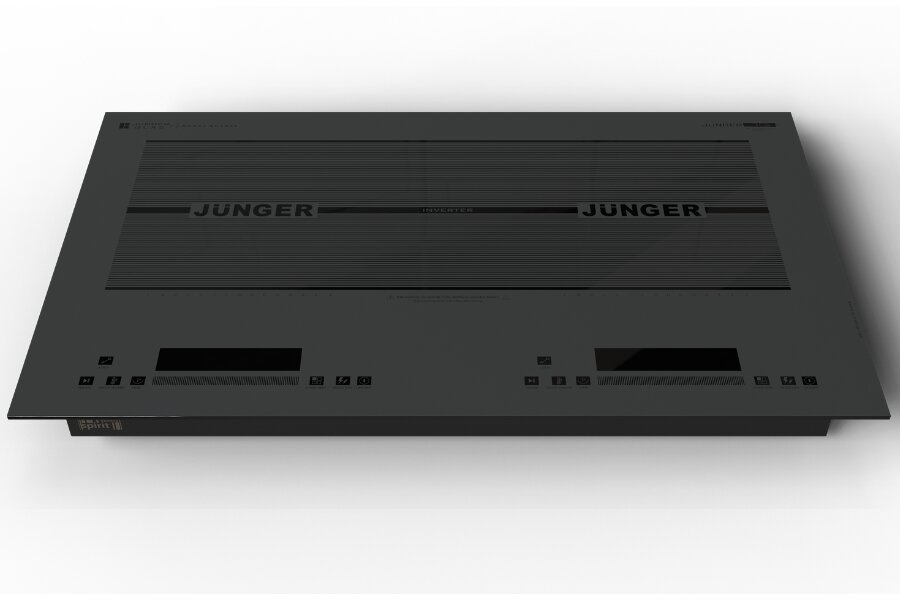 Bếp từ đôi Junger CEJ-222-INVERTER - Kính Smoky Quartz thạch anh