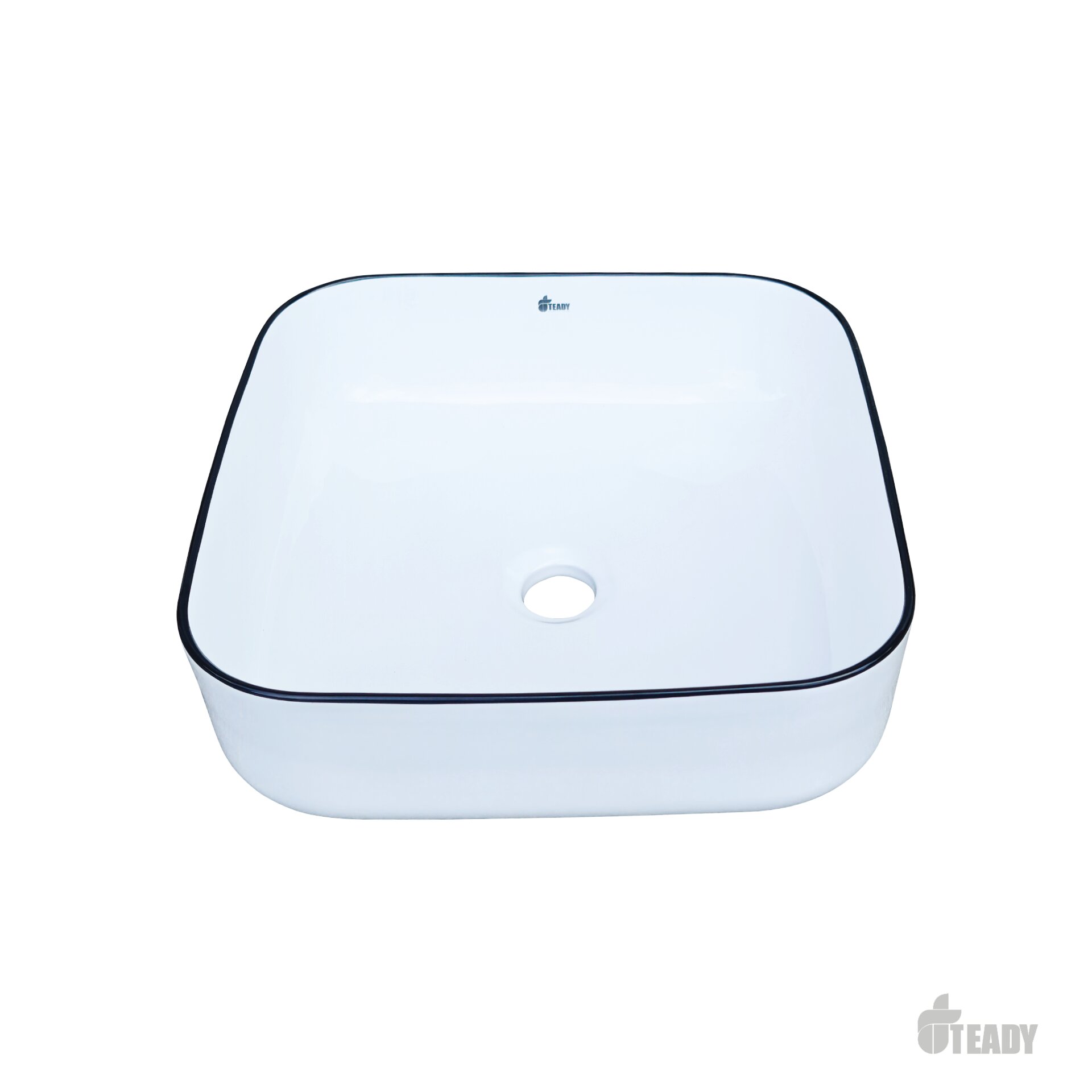 XẢ KHO - Lavabo Dương Bàn  Viền Đen Teady LV8220
