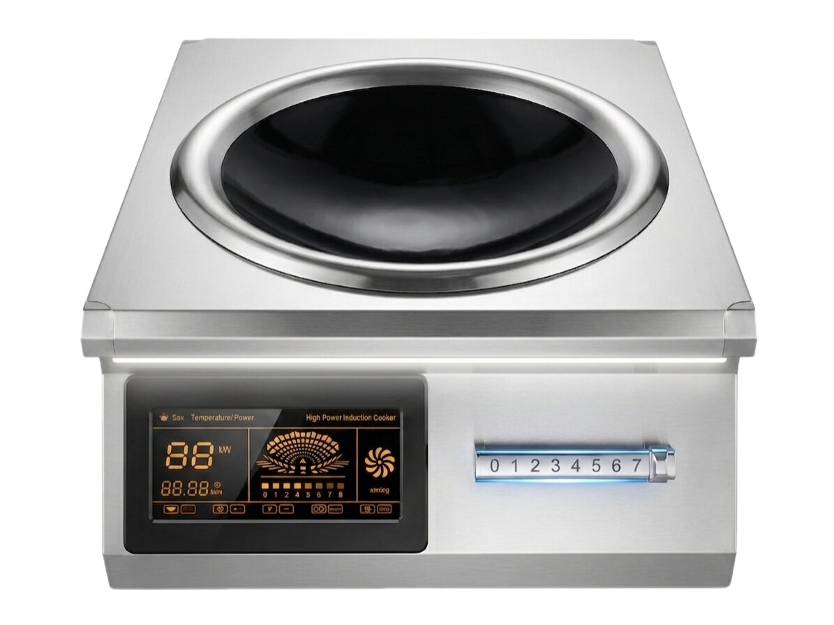 Bếp Từ Công Nghiệp Fuger FG-X80CCWE PRO 8000W - Điện 3 pha
