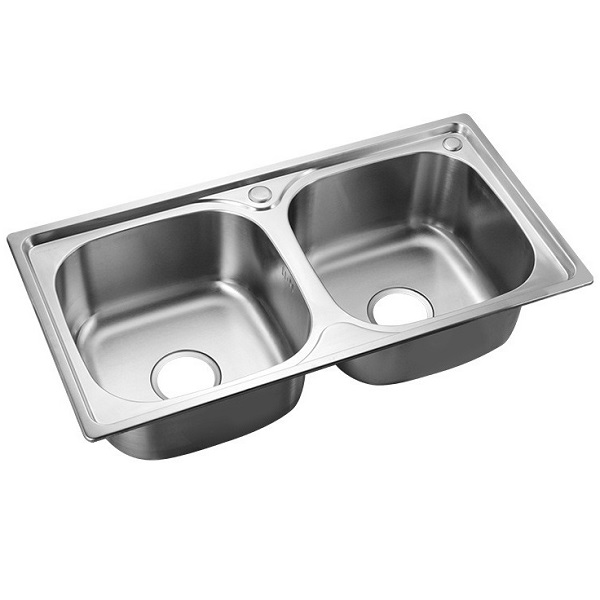 Chậu rửa bát 2 hố 7843 Inox 304