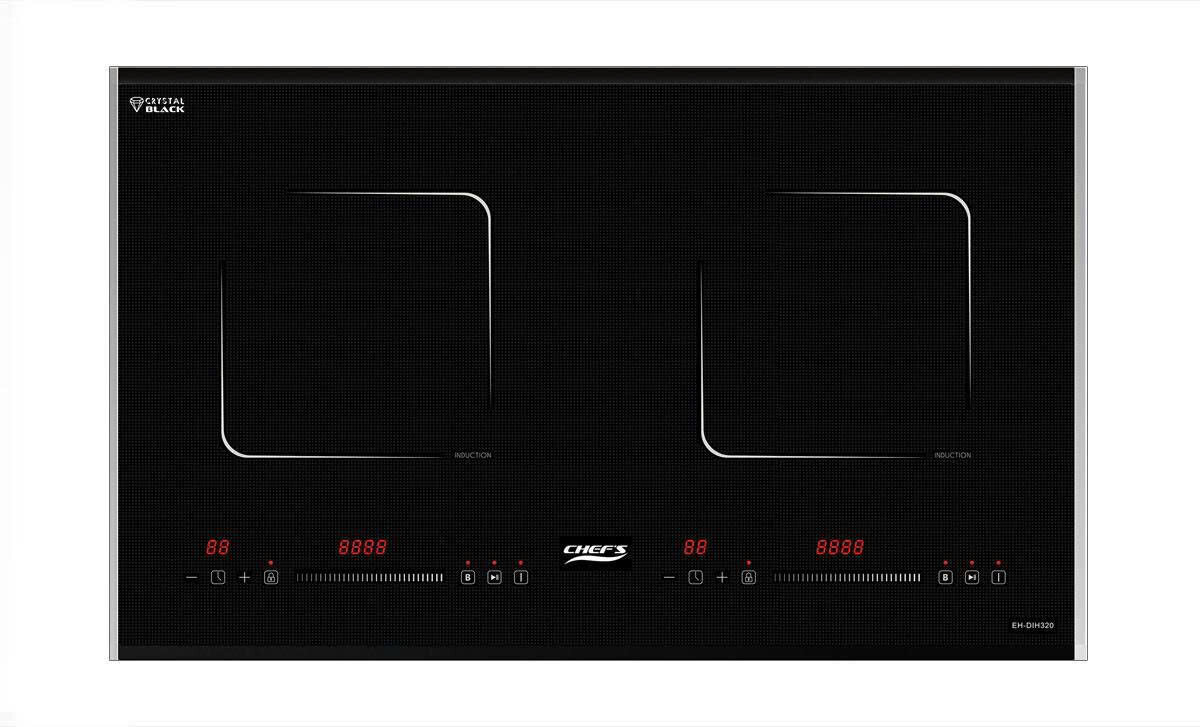 Bếp từ Chefs EH-DIH320 – Mặt kính Crystal Black