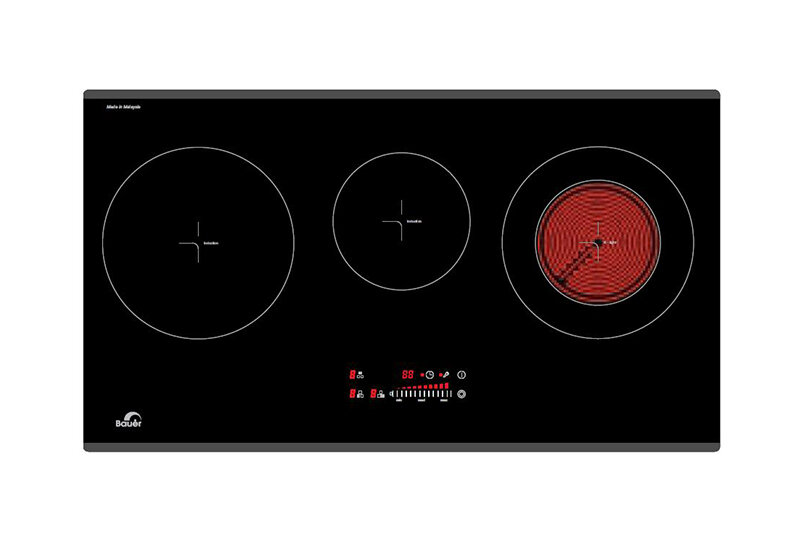 Bếp Từ Hồng Ngoại Bauer BE 33SE - 3 vùng nấu Inverter