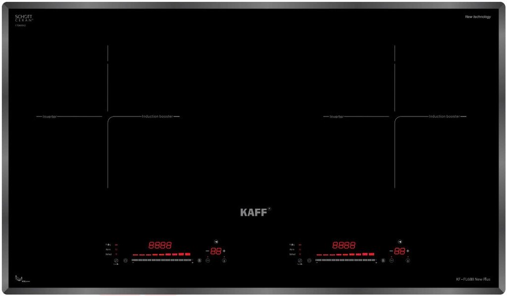Bếp từ đôi KAFF KF-FL68II nhập khẩu Malaysia