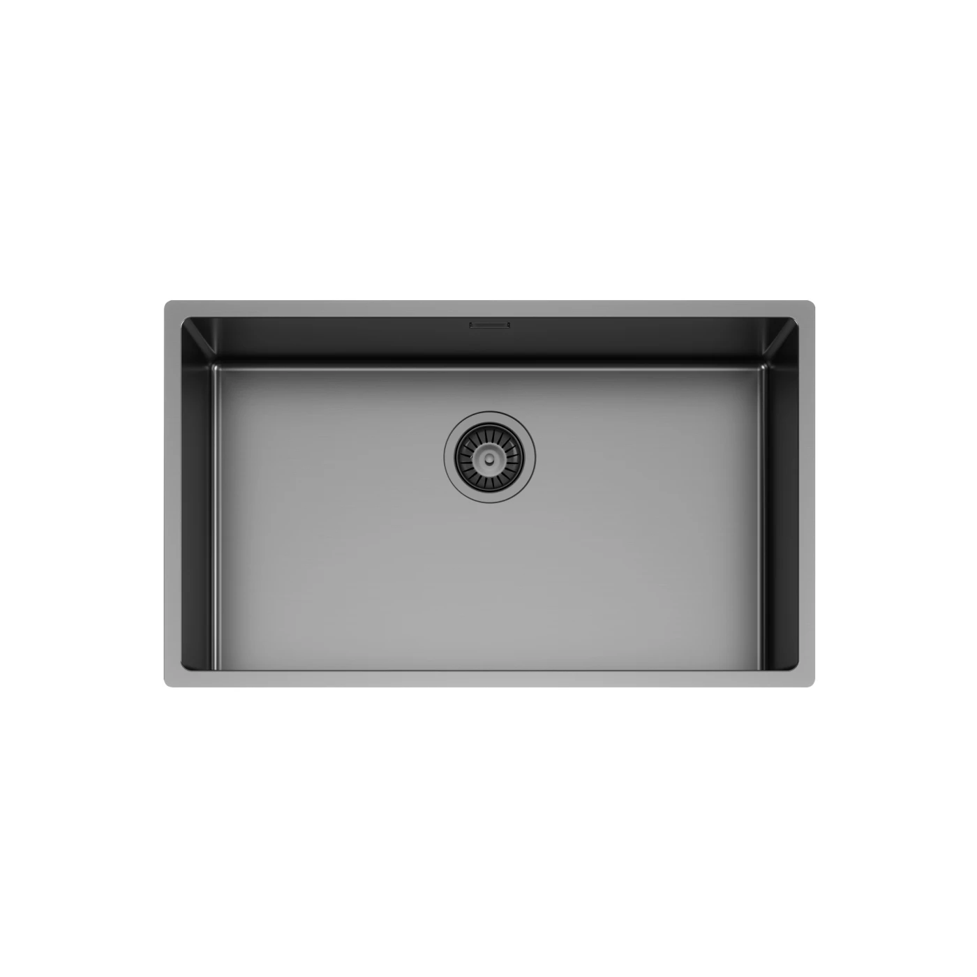 Chậu rửa bát Tasca Canova NT600B - Gun Metal (Đen PVD), Nhập khẩu Ý