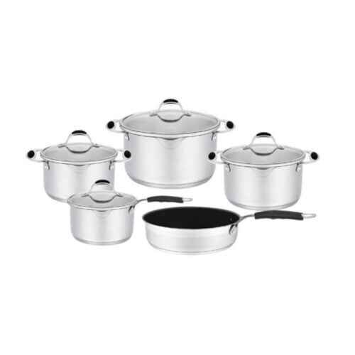 Bộ nồi chảo 5 món Inox 304 cao cấp FS ELEGANT