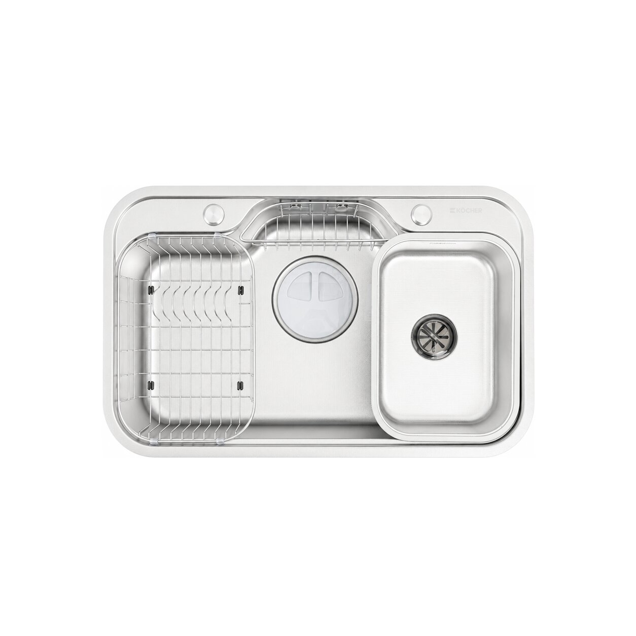 Chậu Rửa Bát Kocher TERA S7848 Inox SUS304 Cao Cấp