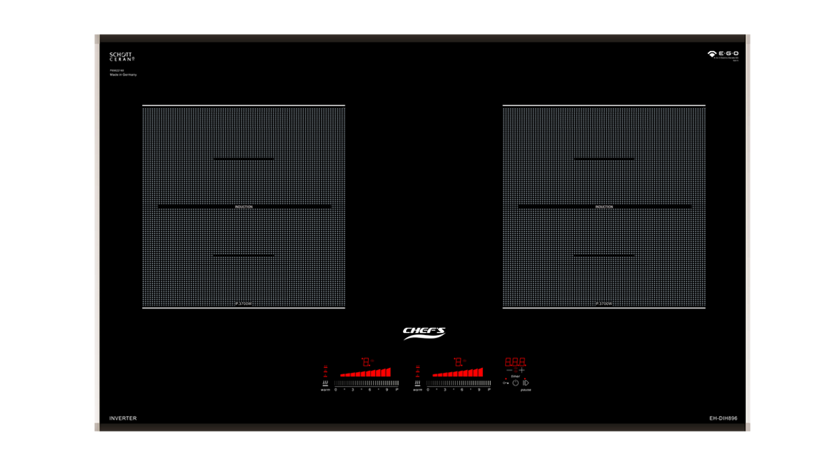 Bếp từ đôi Chef's EH-DIH896 - Hàng chính hãng nhập khẩu Đức