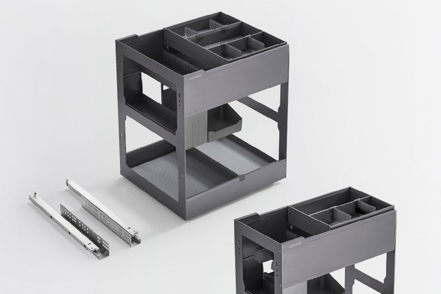 Giá Gia Vị Grand X Titanium XS.35T1 – Hợp Kim Nhôm Alloy Cao Cấp