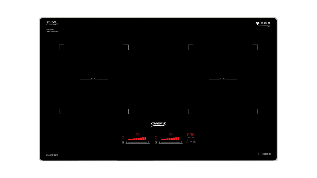 Bếp từ Chefs EH-DIH893 – Nhập khẩu Đức, E.G.O, Inverter