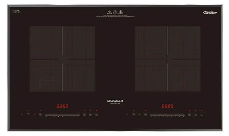 Bếp từ đôi Boss BIJ268I Inverter Schott Ceran : Malaysia