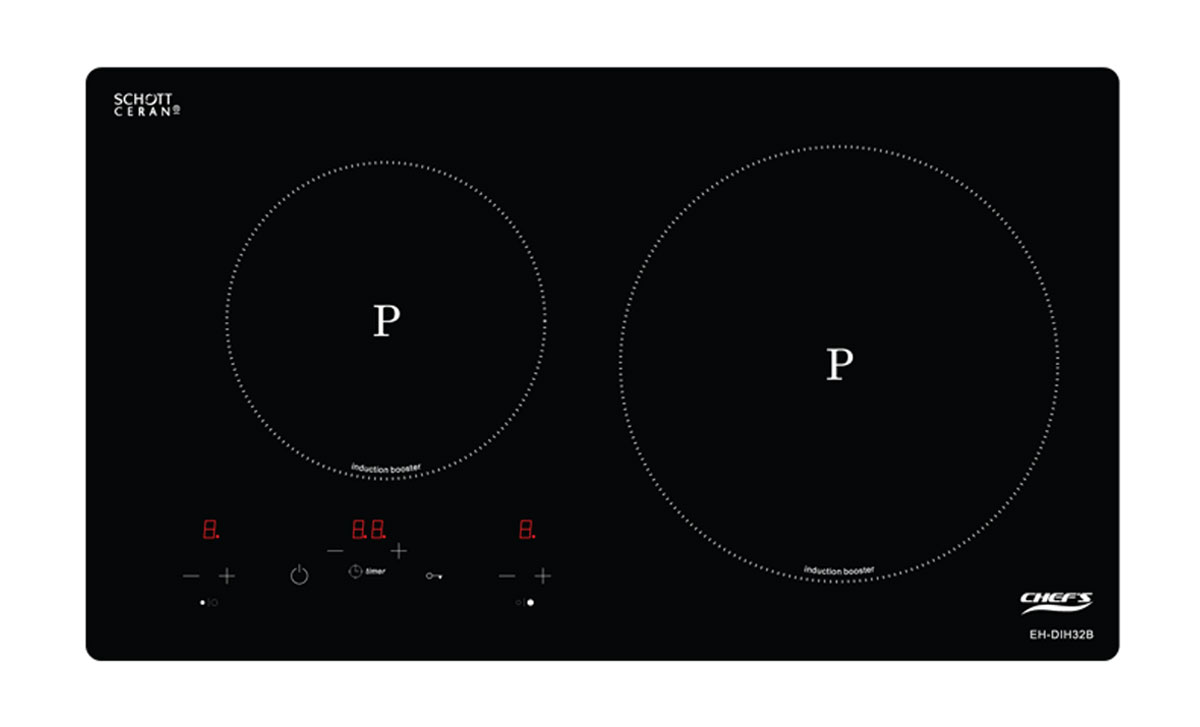 Bếp từ đôi Chef's EH-DIH32B - Nhập khẩu Tây Ban Nha