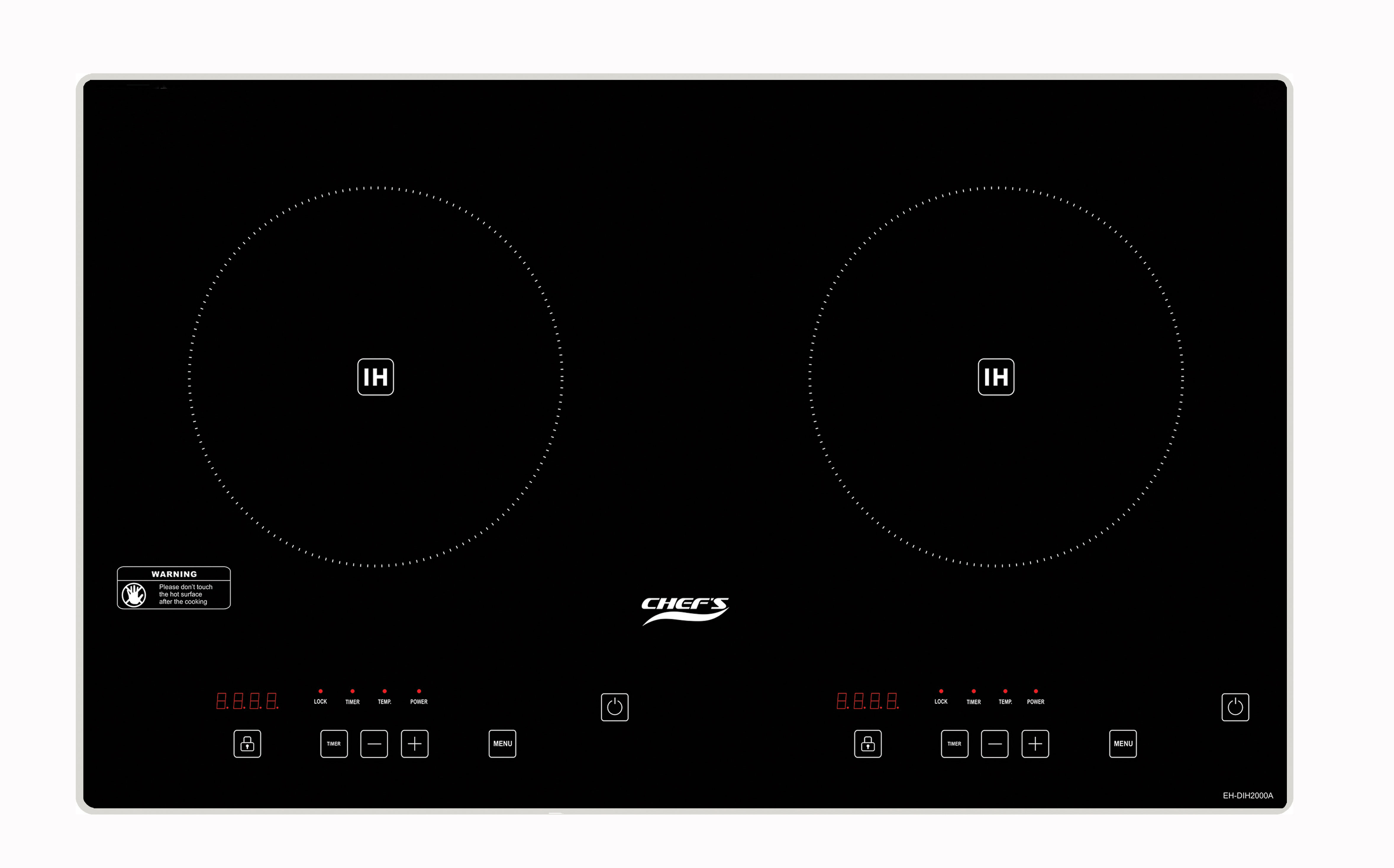 Bếp từ đôi Chef's EH-DIH2000A