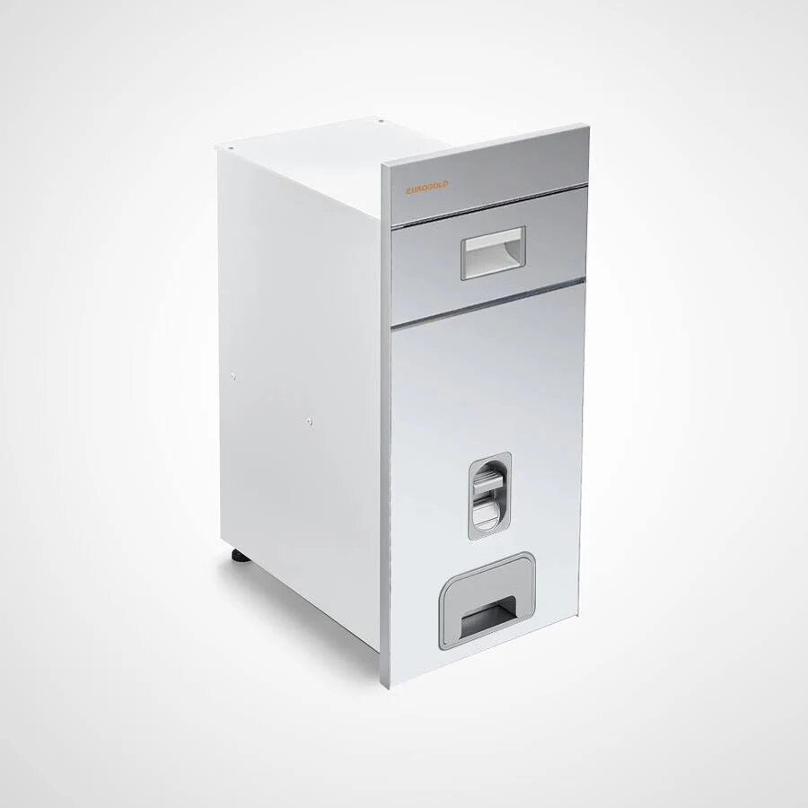 Thùng gạo mặt gương nút nhấn Eurogold B25 (GB250S)