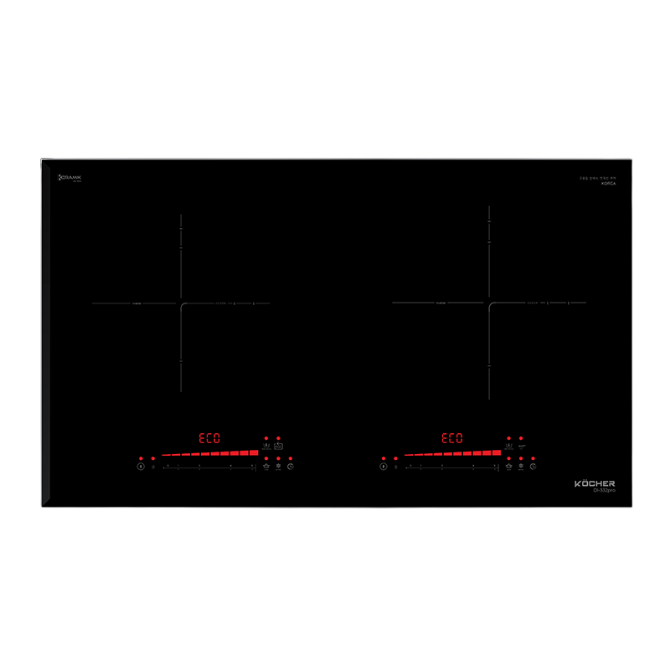 Bếp từ đôi KOCHER DI-332PRO - Nhập khẩu Hàn Quốc - Inverter & Chế độ Fry