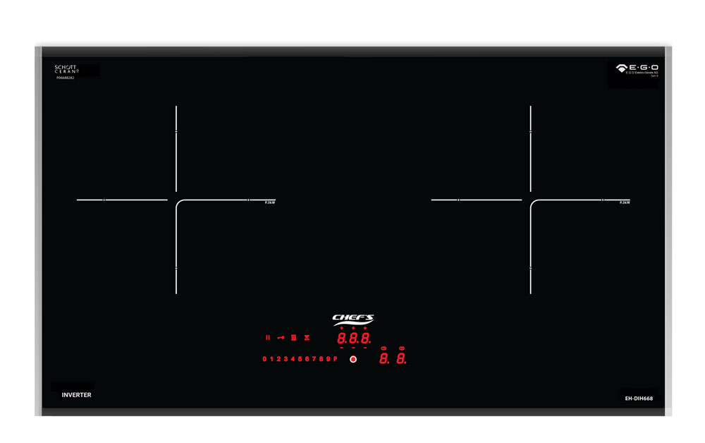 Bếp từ đôi Chef's EH-DIH668 - Linh kiện E.G.O