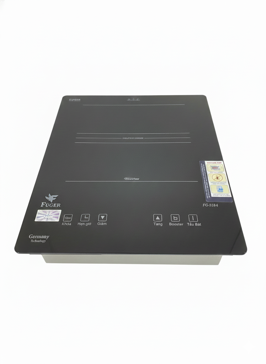 Bếp từ đơn âm Fuger FG 818A – Inverter tiết kiệm điện, Booster siêu nhanh