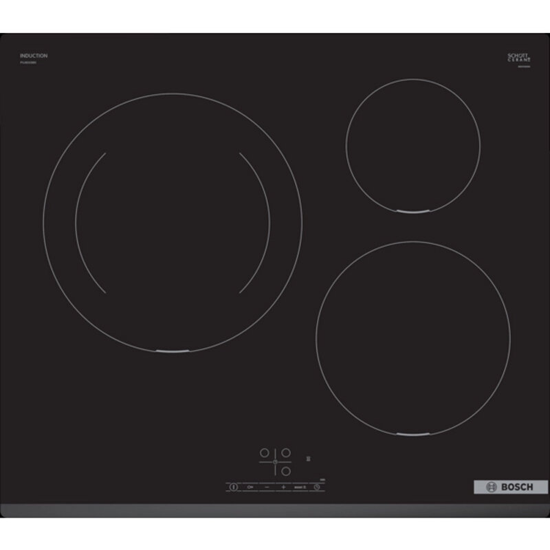 Bếp từ 3 Vùng Nấu 4600W Schott Ceran Bosch PUJ631BB5E Serie 4