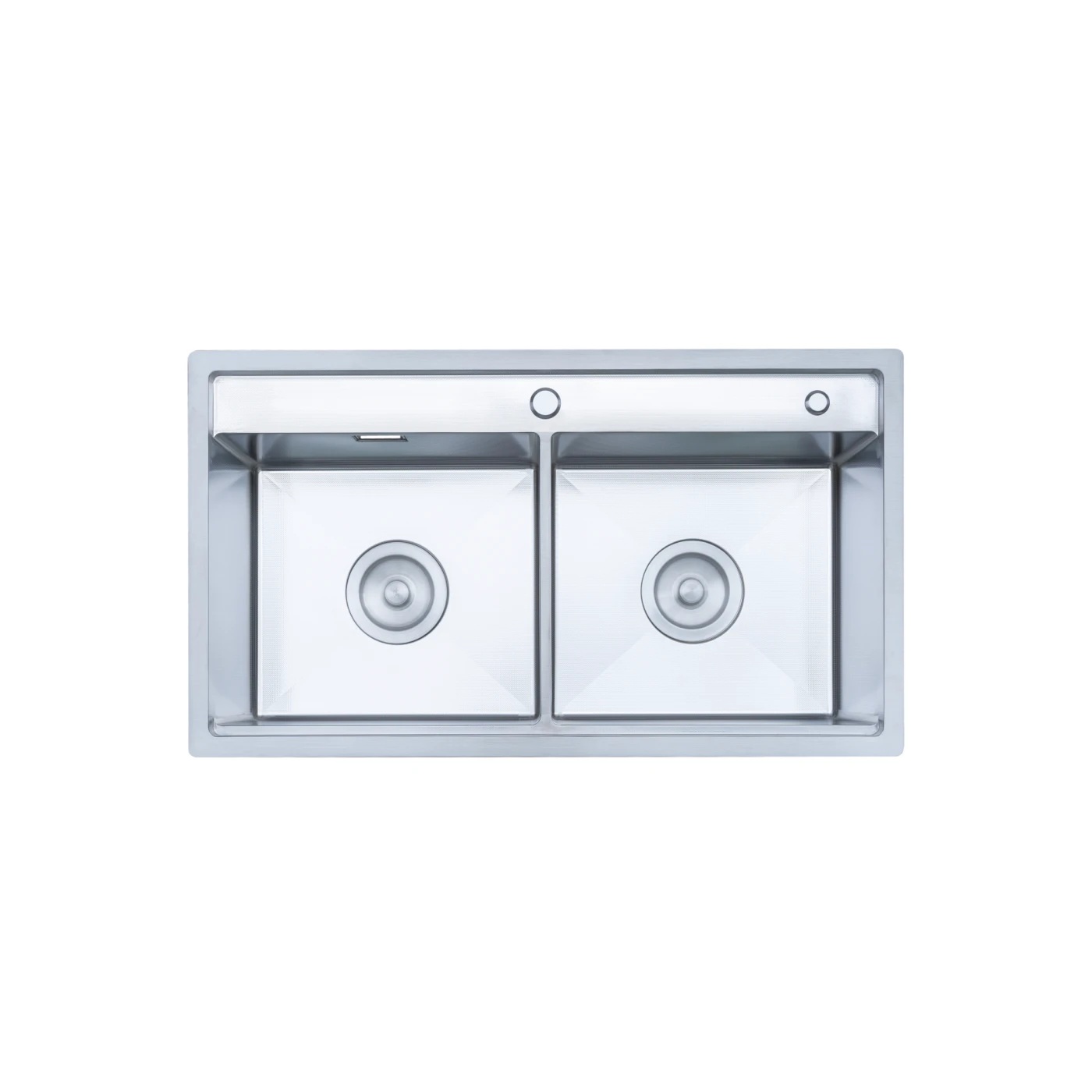 Chậu rửa bát Nobinox Lumia NJ508D - Inox 304 Posco, Hạt Linen Chống Xước