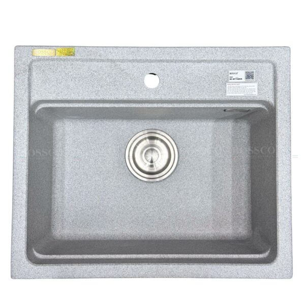 Chậu Rửa Chén Đá 1 Hộc BOSSCO ITALIA BC-MT6050XKS