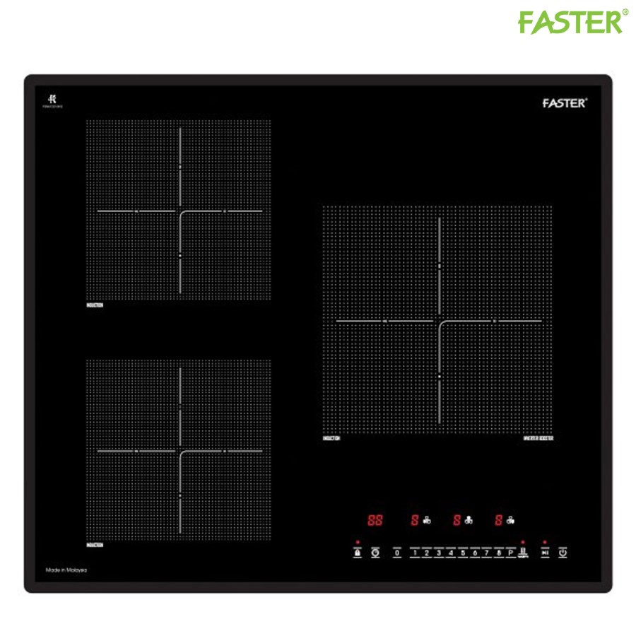 Faster FS 630SI - Bếp từ 3 vùng nấu