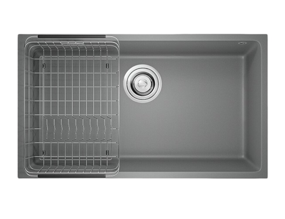 Chậu rửa bát đá Granite Konox Naros 760S Grey