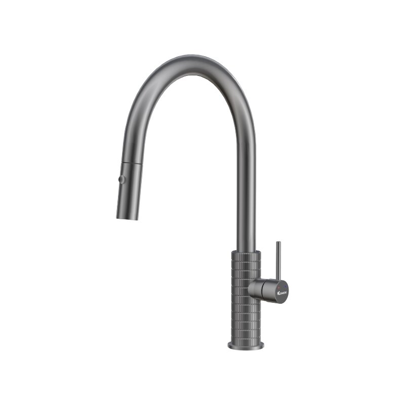 Vòi rửa bát Konox Venice Gun Metal - Sắc màu xám chì