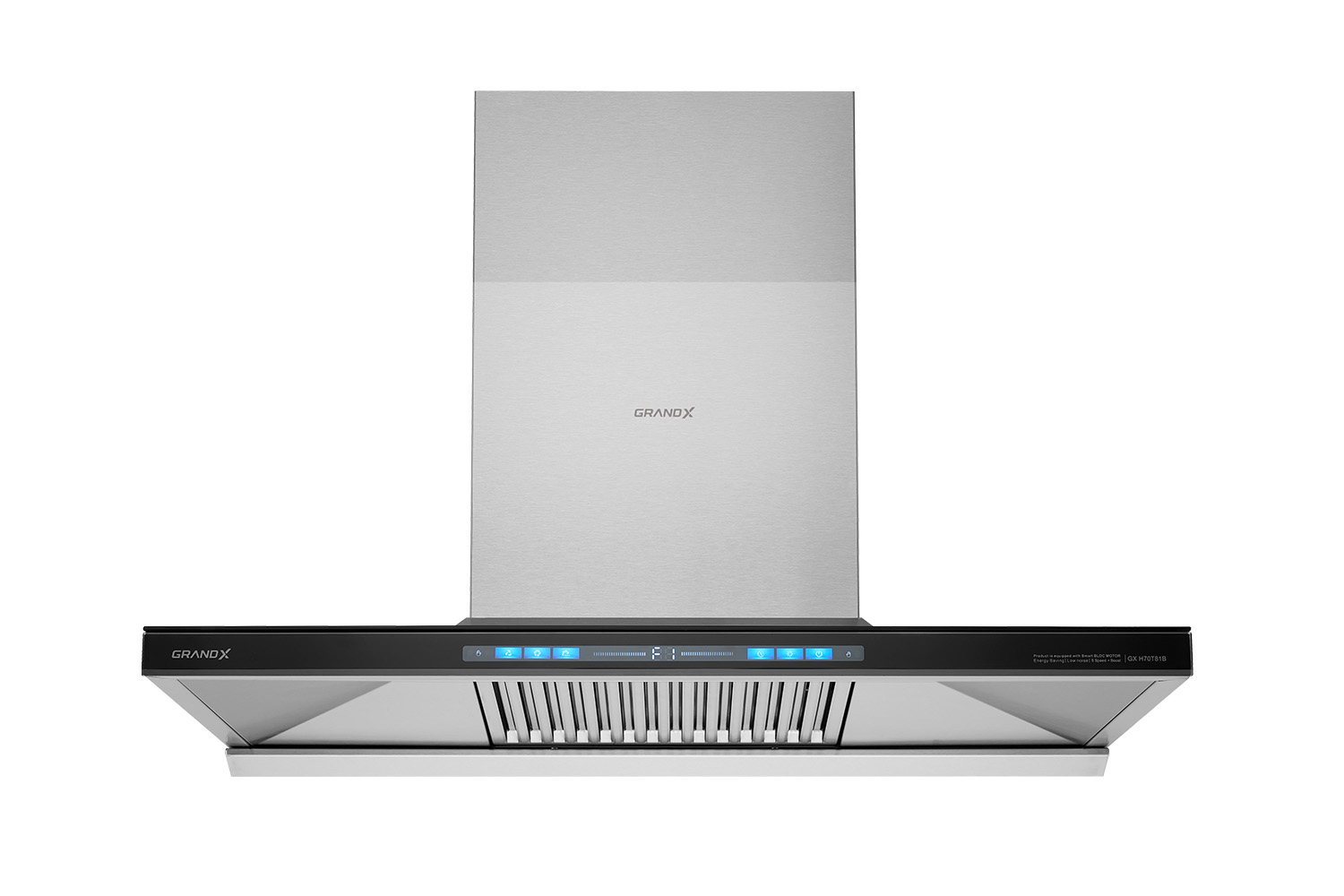 Hút mùi chữ T GrandX GX H70T81B – Công suất mạnh, êm ái, thiết kế cao cấp