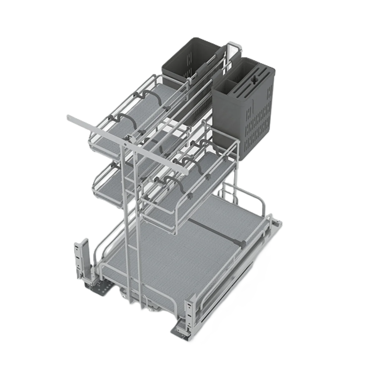 Rổ gia vị đa năng Hafele OMERO MULTI 595.00.803 | Tủ 300mm Sơn Nano