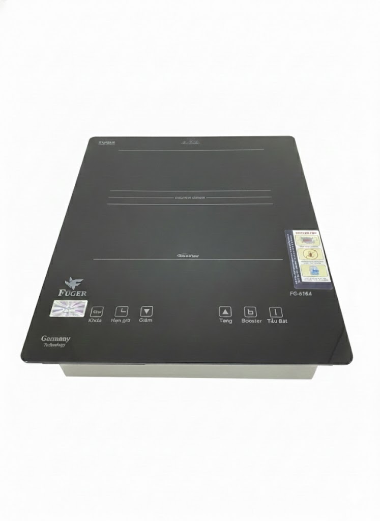 Bếp Từ Đơn Âm Fuger FG 616A Plus – Mạnh Mẽ, Nấu Siêu Nhanh