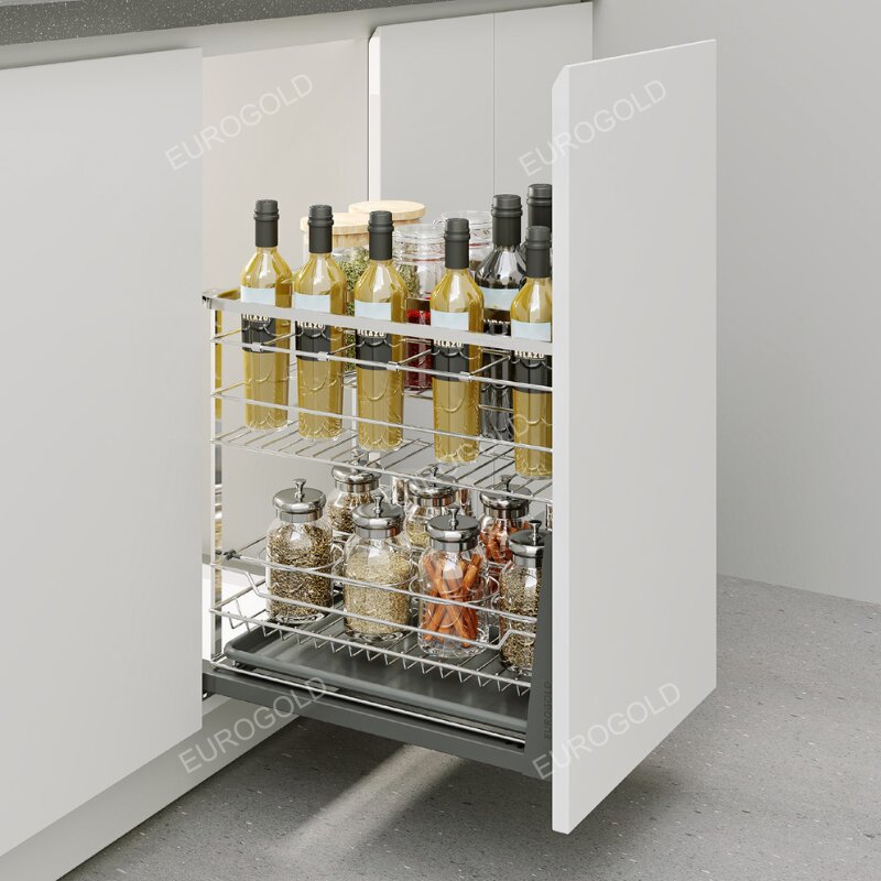 Kệ gia vị chai lọ Eurogold EP20B (EPD4220VX) - Inox 304 Nan Dẹt