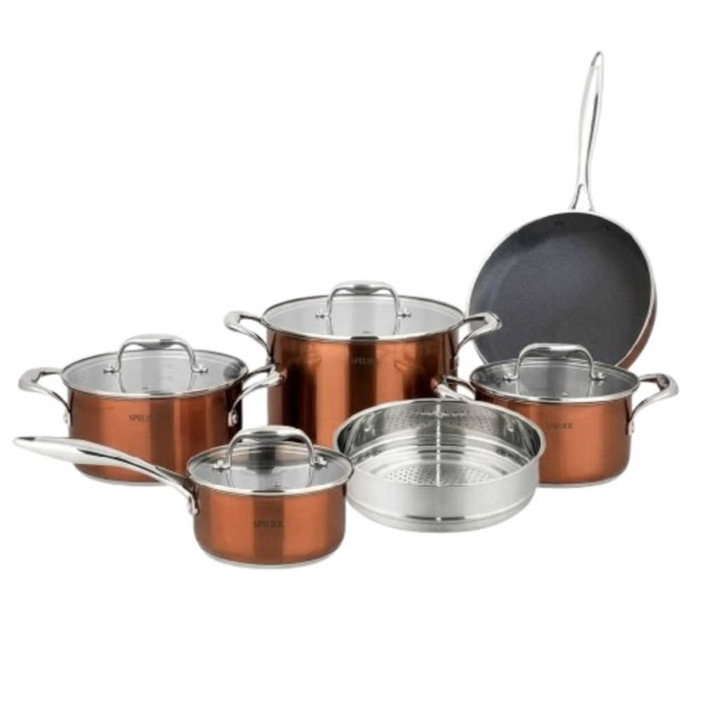 Bộ nồi Spelier Jupiter SP 02J inox 304 chính hãng