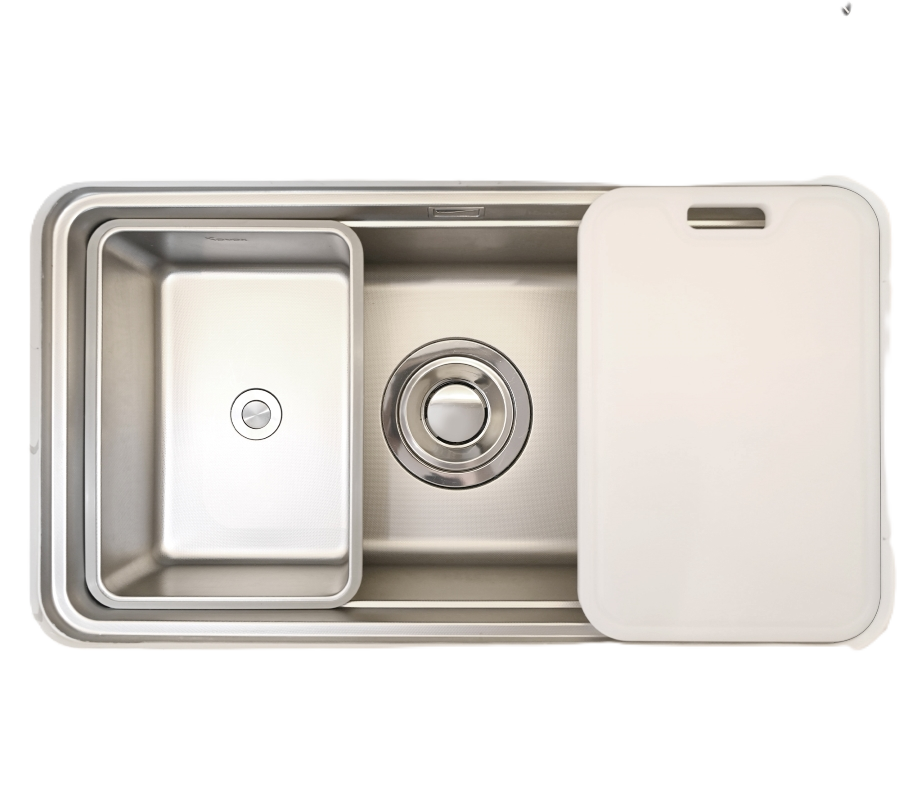 Chậu rửa bát chống xước Workstation Konox KN8347SU Dekor