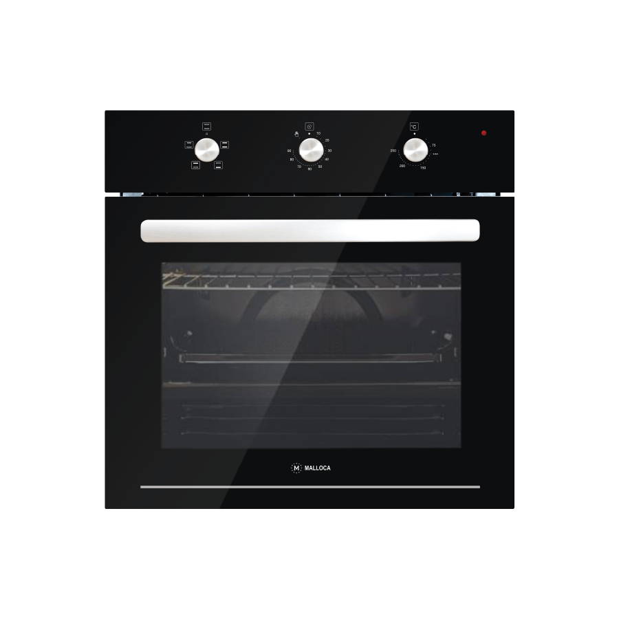 Lò nướng âm tủ Malloca MOV615EST - 61L - Cửa giảm chấn & Xiên quay