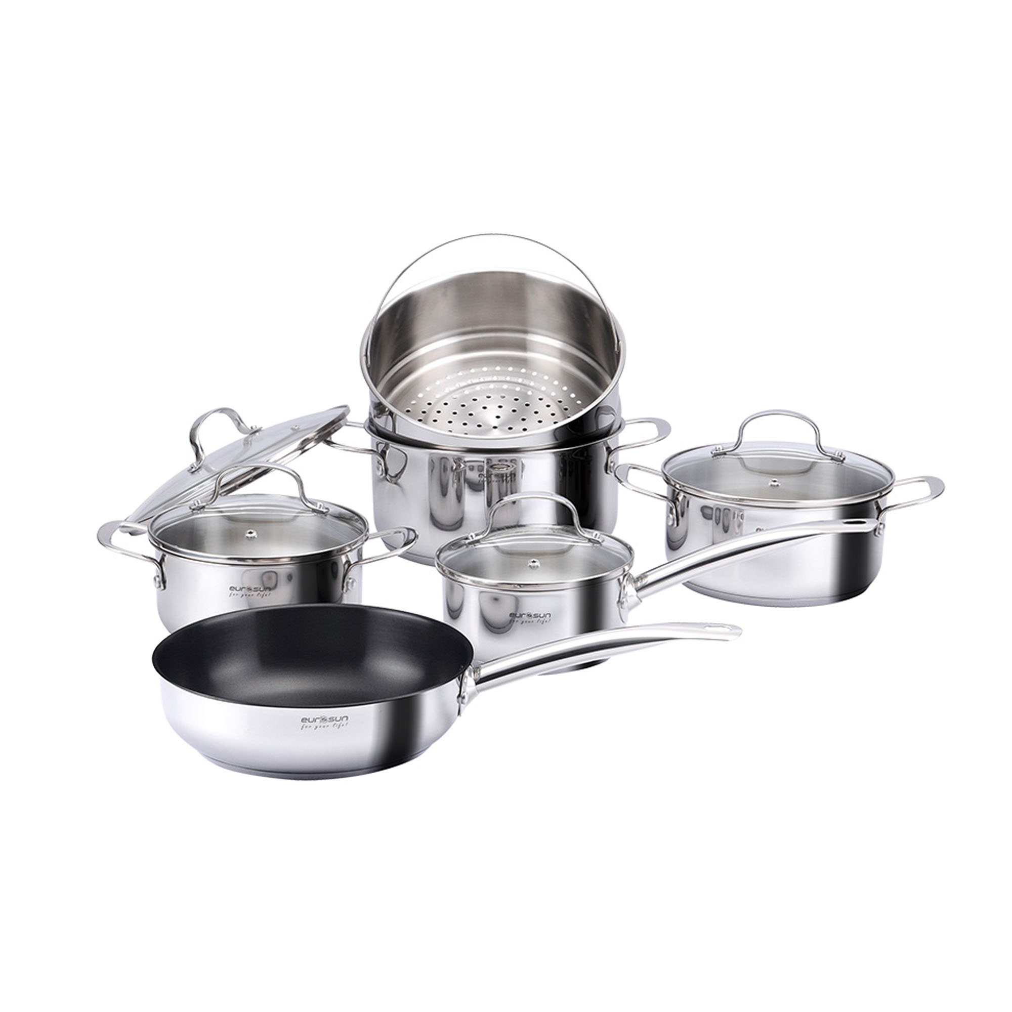 Bộ Nồi Chảo Eurosun MC1608 Passion 6 Món