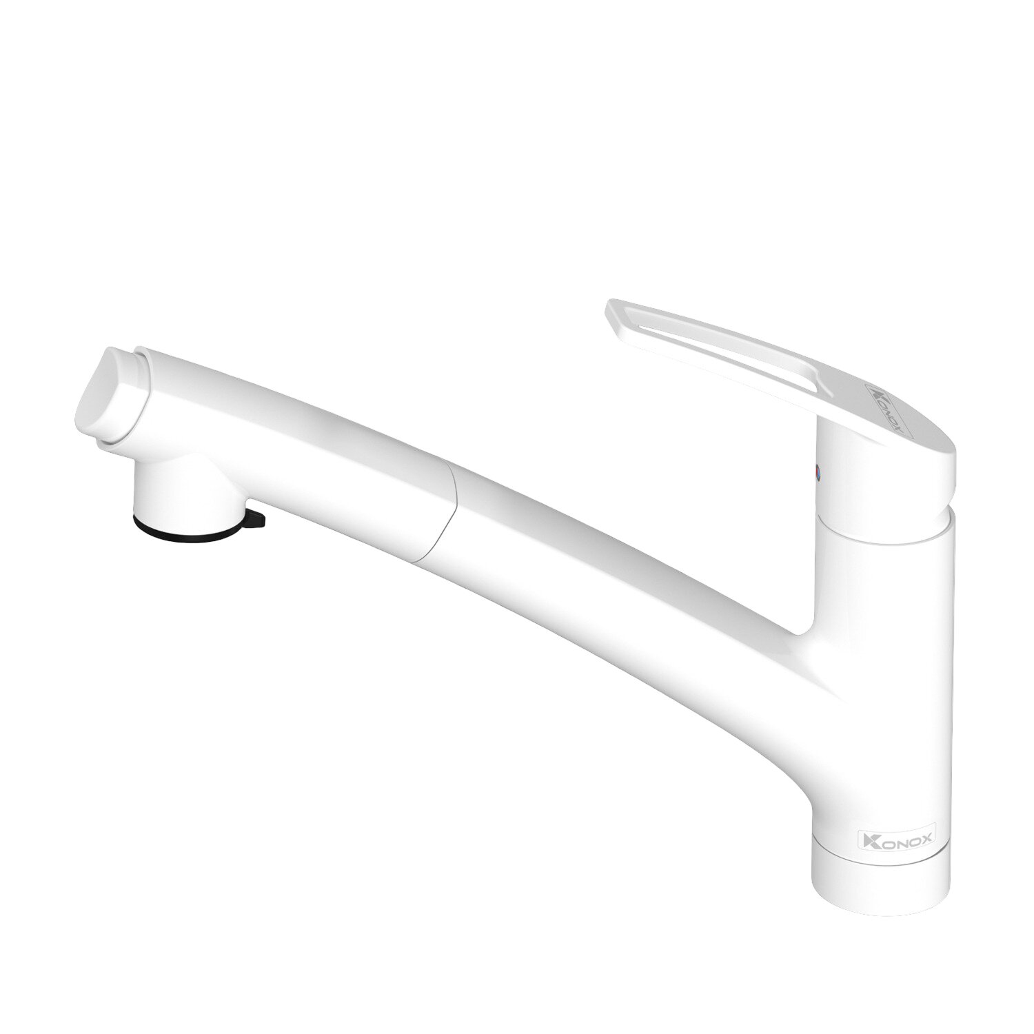 Vòi rửa bát Konox Kira White - Phong cách Nhật