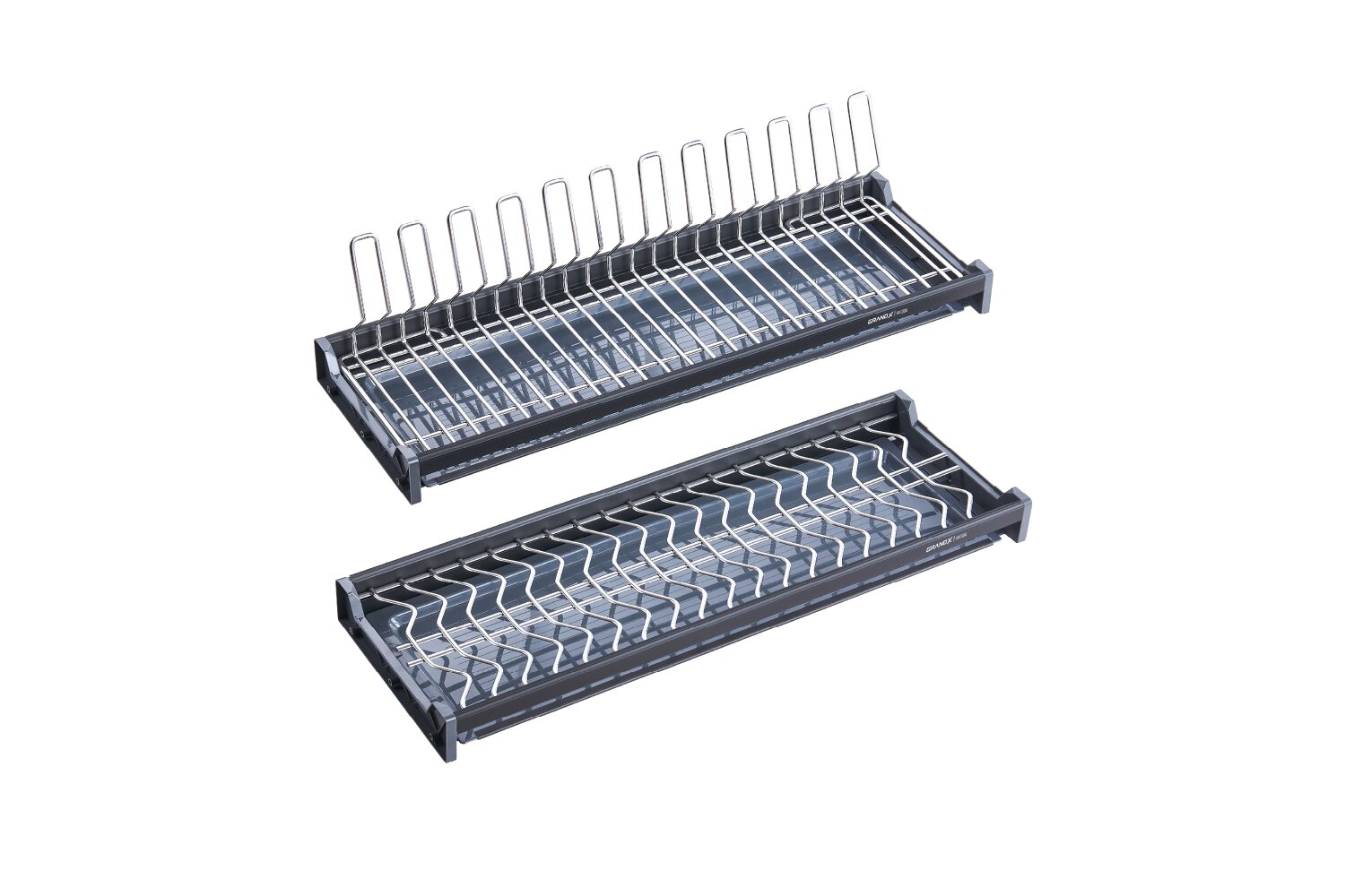 Giá bát cố định GrandX XF.60M – XF.70M – XF.80M – XF.90M - 2 tầng Oval Inox SUS304