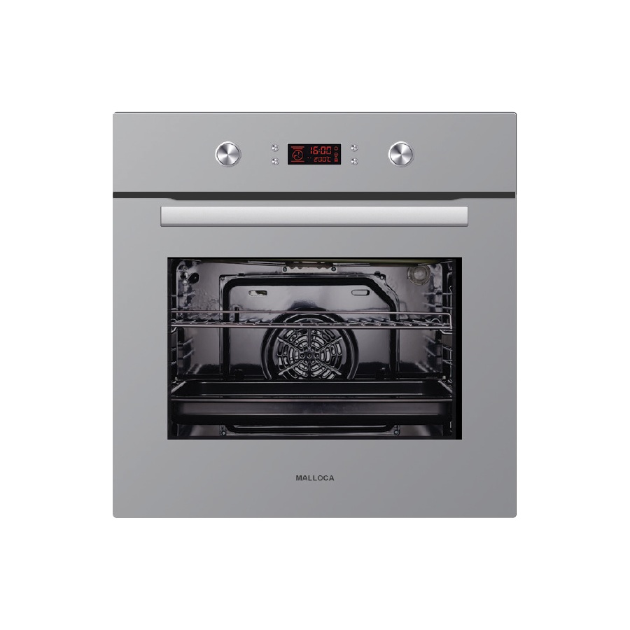 Lò nướng âm tủ Malloca MOV65PYRO - 65L - Màu xám - Xiên quay