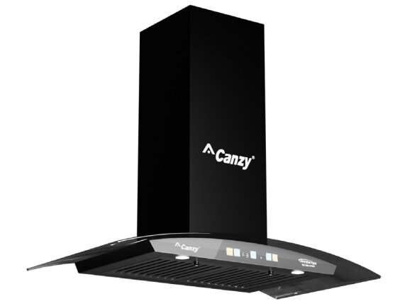 Hút mùi kính cong Canzy - Giá cực tối ưu - Bền, giá rẻ, chất lượng cao