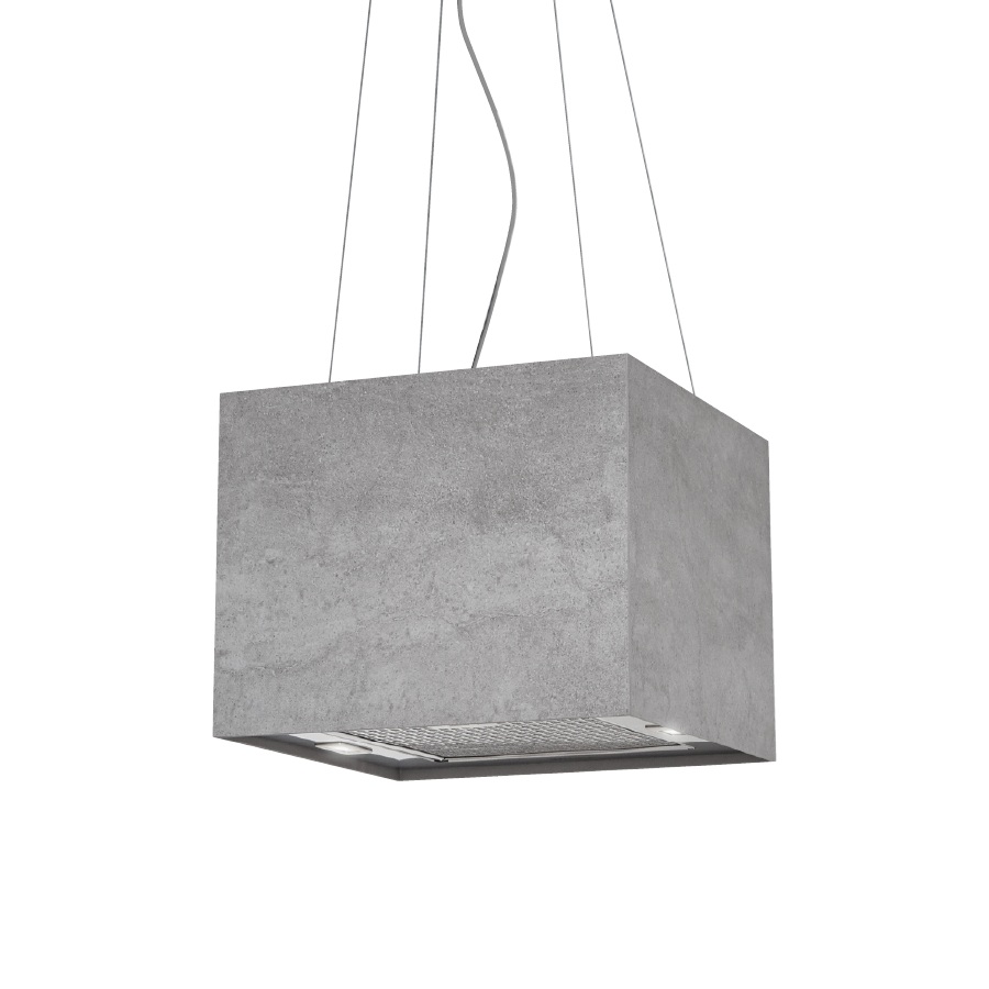 Máy hút mùi đảo Malloca CONCRETE K400 - bề mặt Ceramic