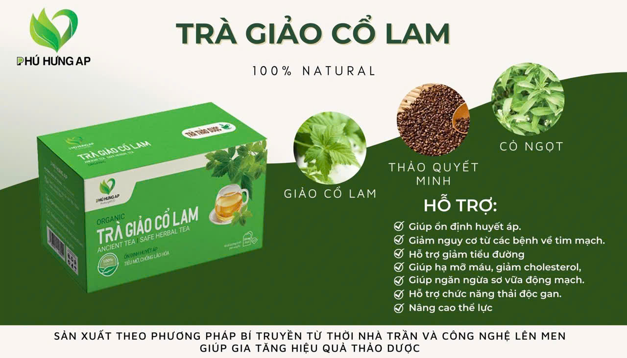 Trà Giảo Cổ Lam túi lọc