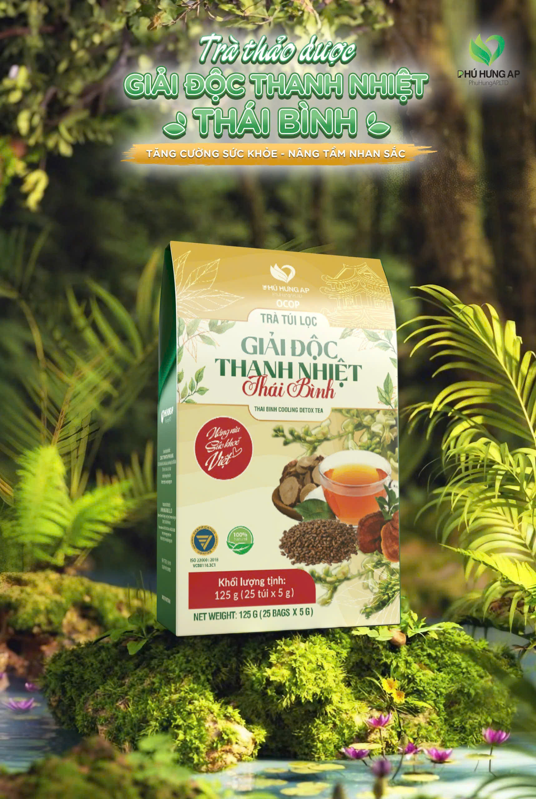 Trà Giải Độc Thanh Nhiệt Thái Bình  ( 25Túi lọc)