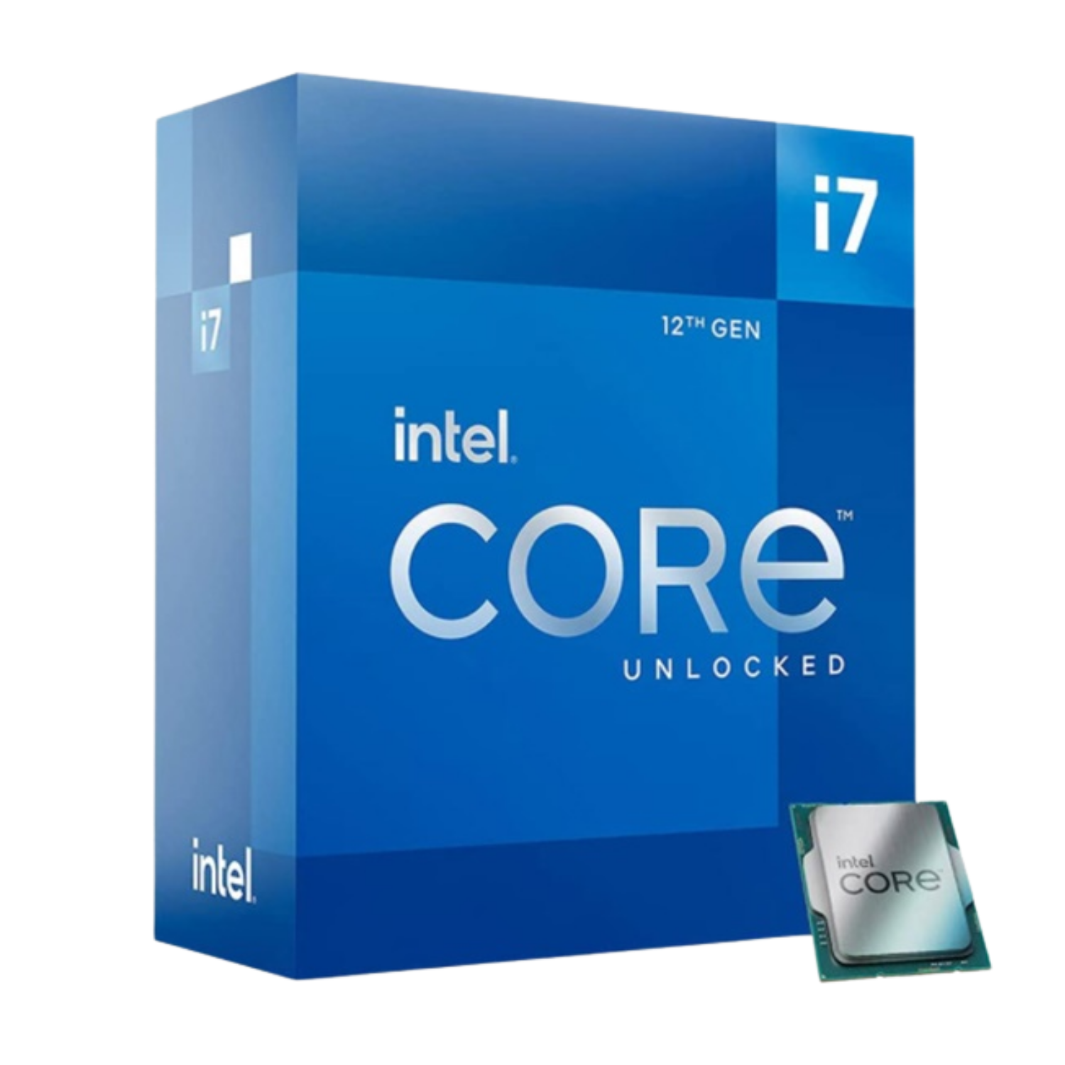 CPU Intel Core i7 12700F | 12 Nhân/20 luồng, 25MB Cache, 65W, Max 4.9GHz - Tray / Box