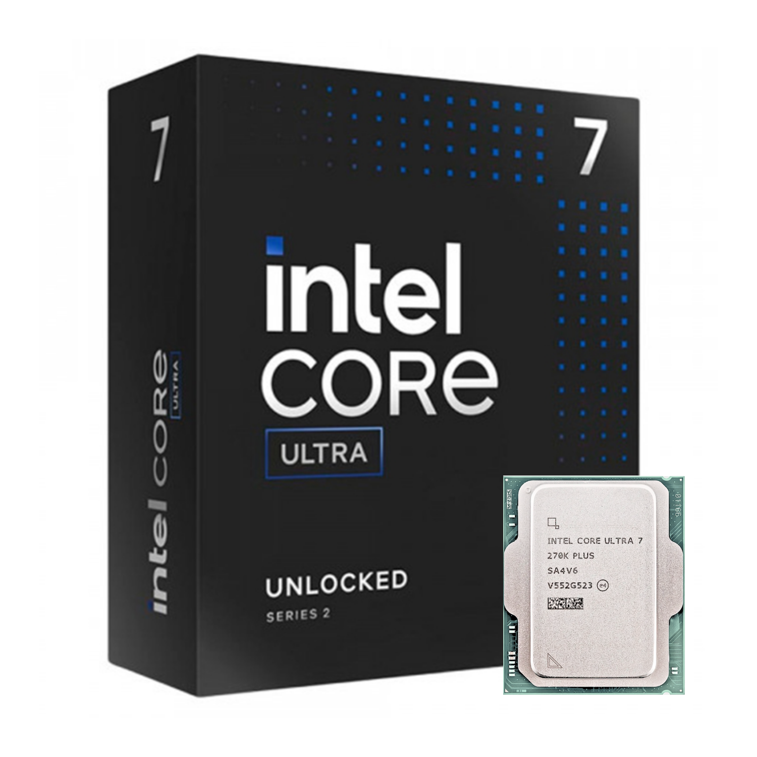 CPU Intel Core Ultra 7 270K Plus | 24 Nhân/24 luồng, 36 MB Cache, 125W, Max 5.5GHz - Tray / Box