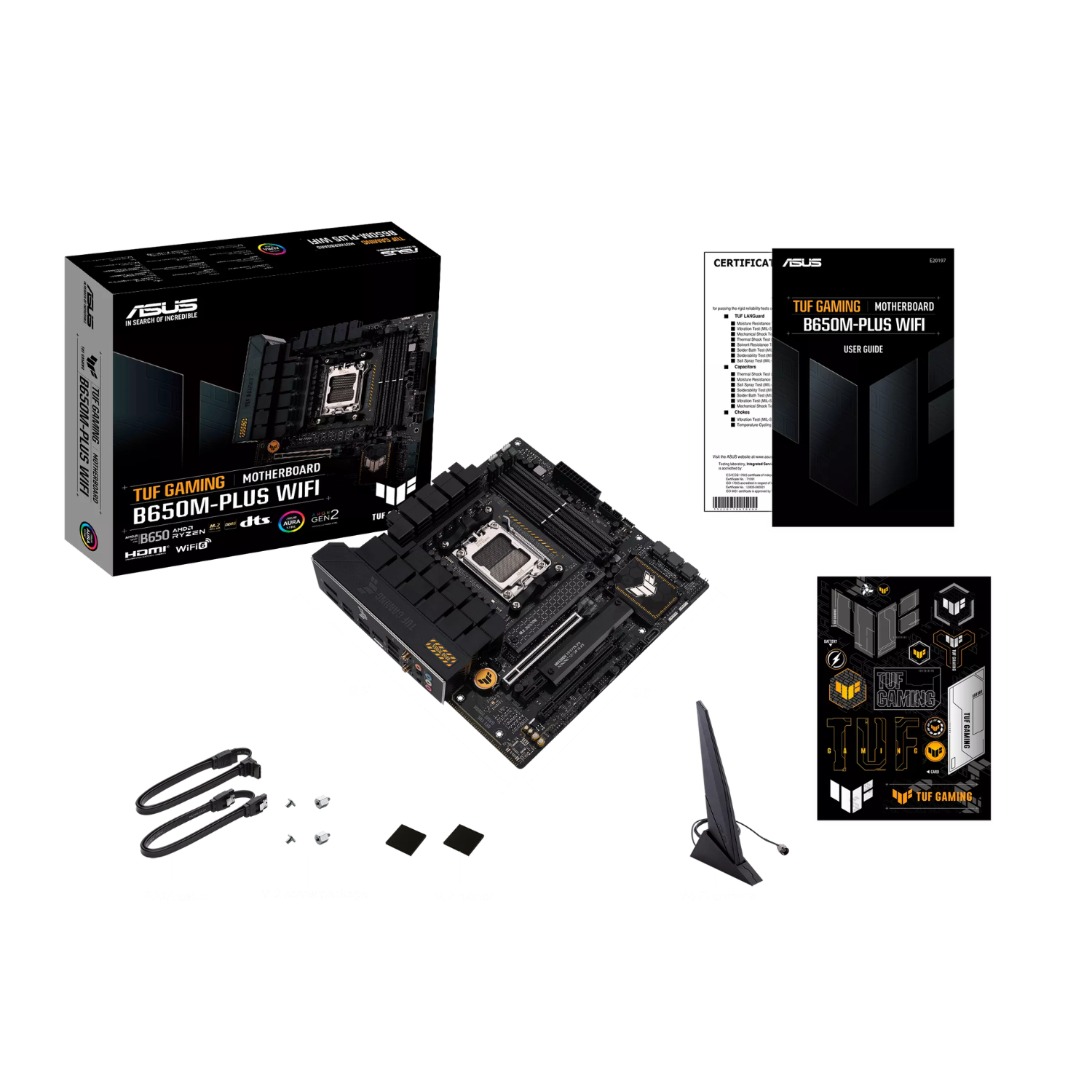 Mainboard Asus TUF Gaming B650M-PLUS WIFI DDR5 (Wifi+Bluetooth)
