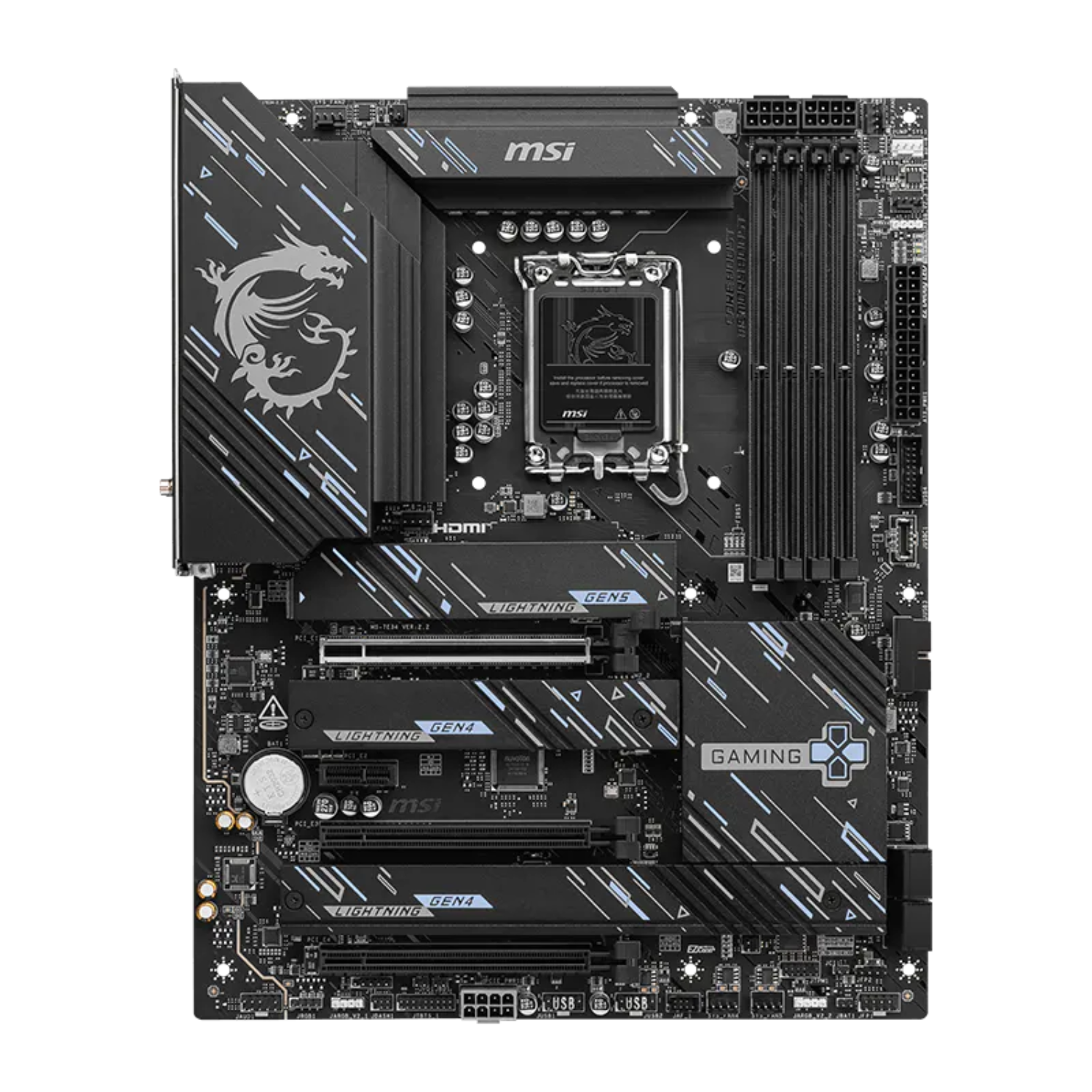 Mainboard MSI Z890 GAMING PLUS WIFI DDR5 (Wifi+Bluetooth+Thunderbolt 4)