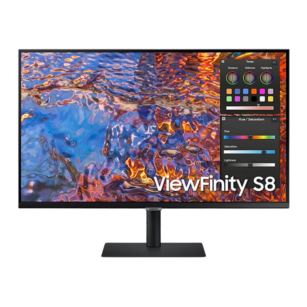 Màn Hình SAMSUNG ViewFinity S8 LS32B800PXEXXV (32.0 inch - 4K - IPS - 60Hz - 5ms - USB TypeC - Network RJ45)