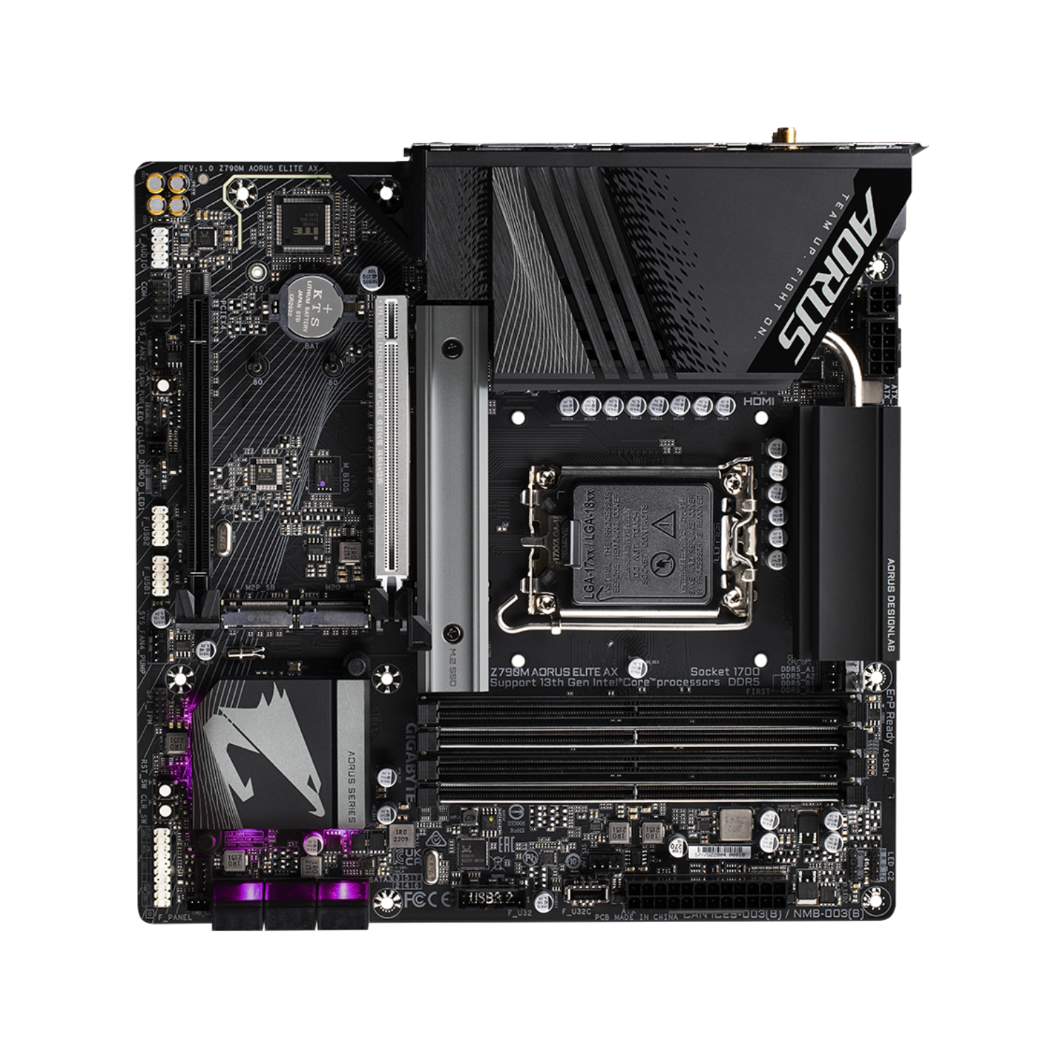 Mainboard Gigabyte Z790M AORUS ELITE AX DDR5 (Wifi+Bluetooth)