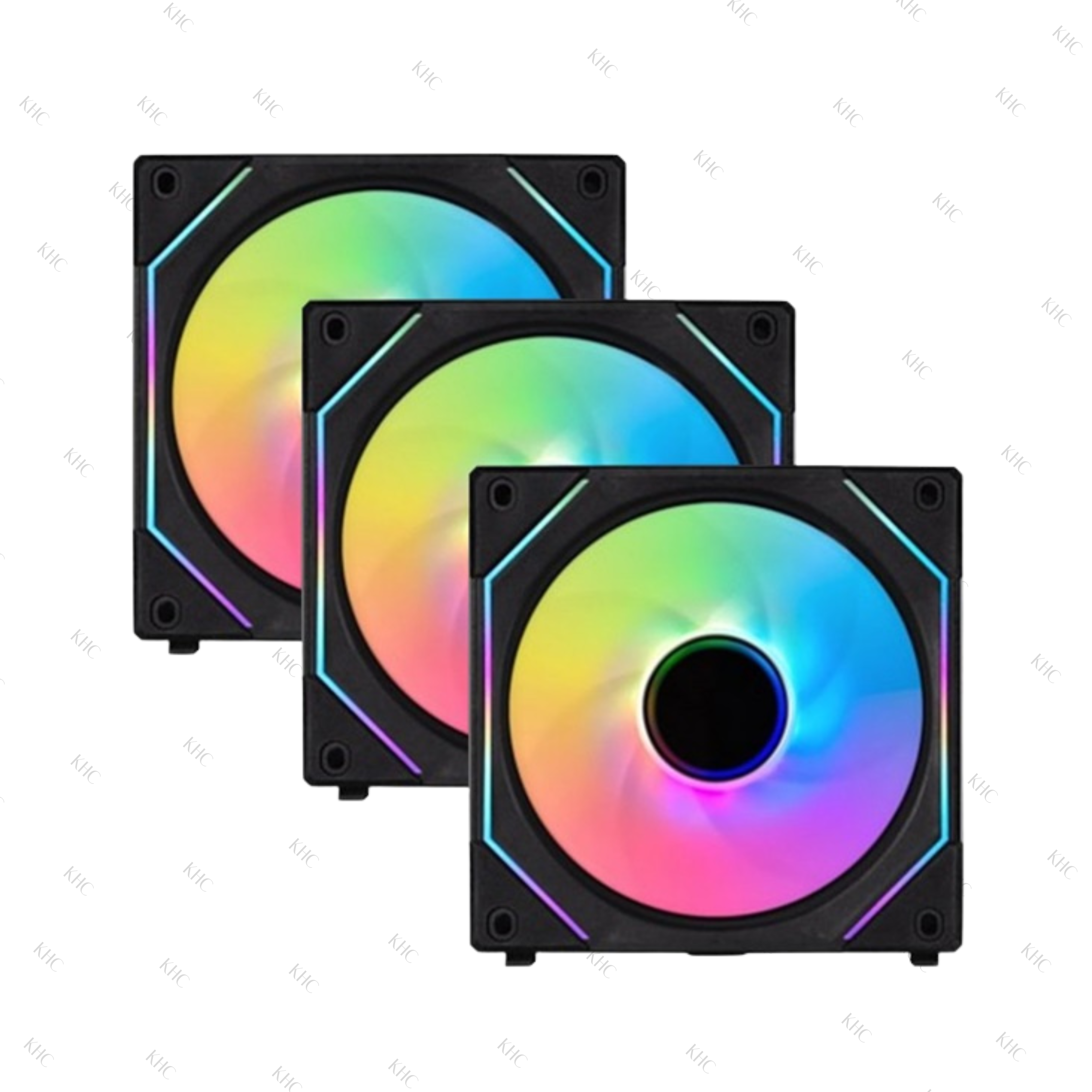 Quạt máy tính Lian Li SL-INF Wireless 120-3 Black - 12SLIN1W3B