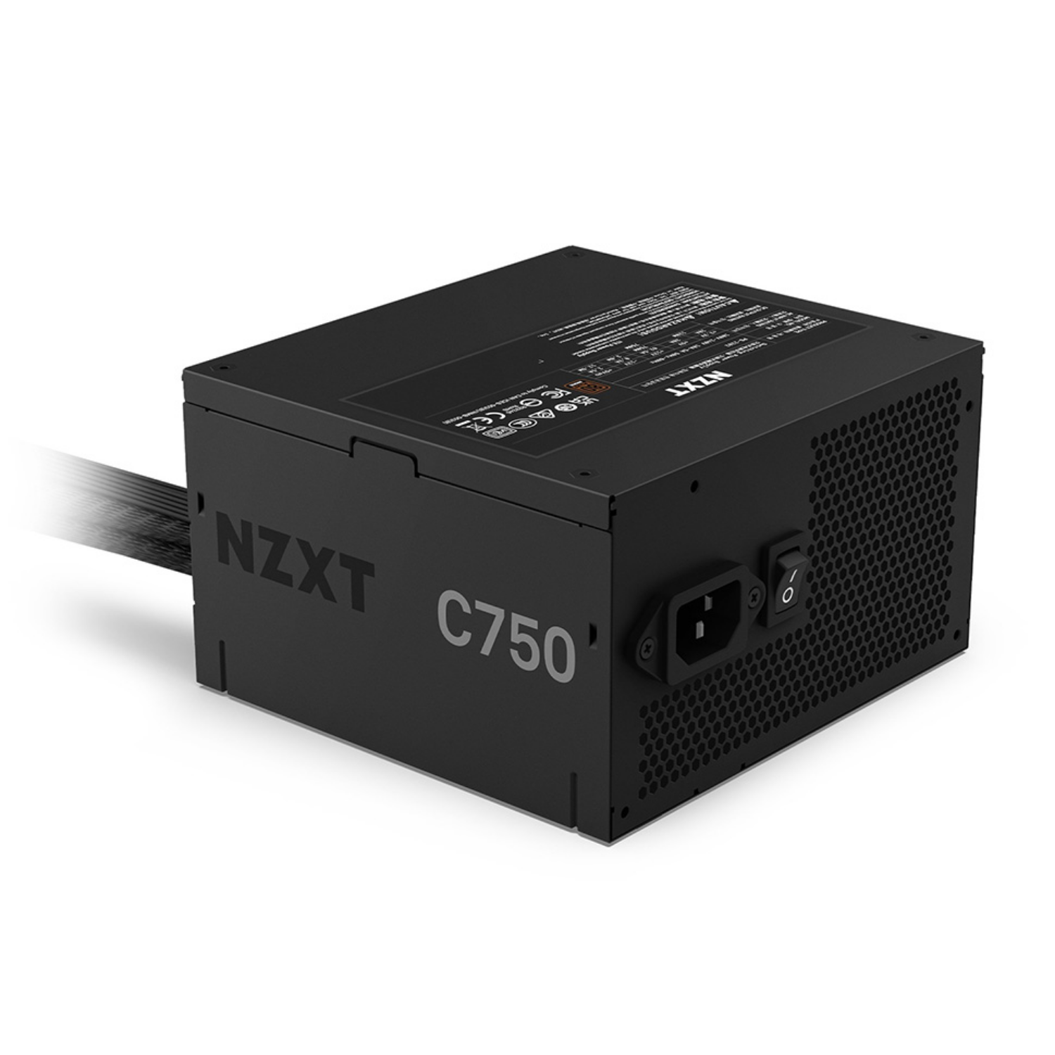 Nguồn máy tính NZXT C750W 750W – 80 Plus Bronze (PA-7B2BB-EU)