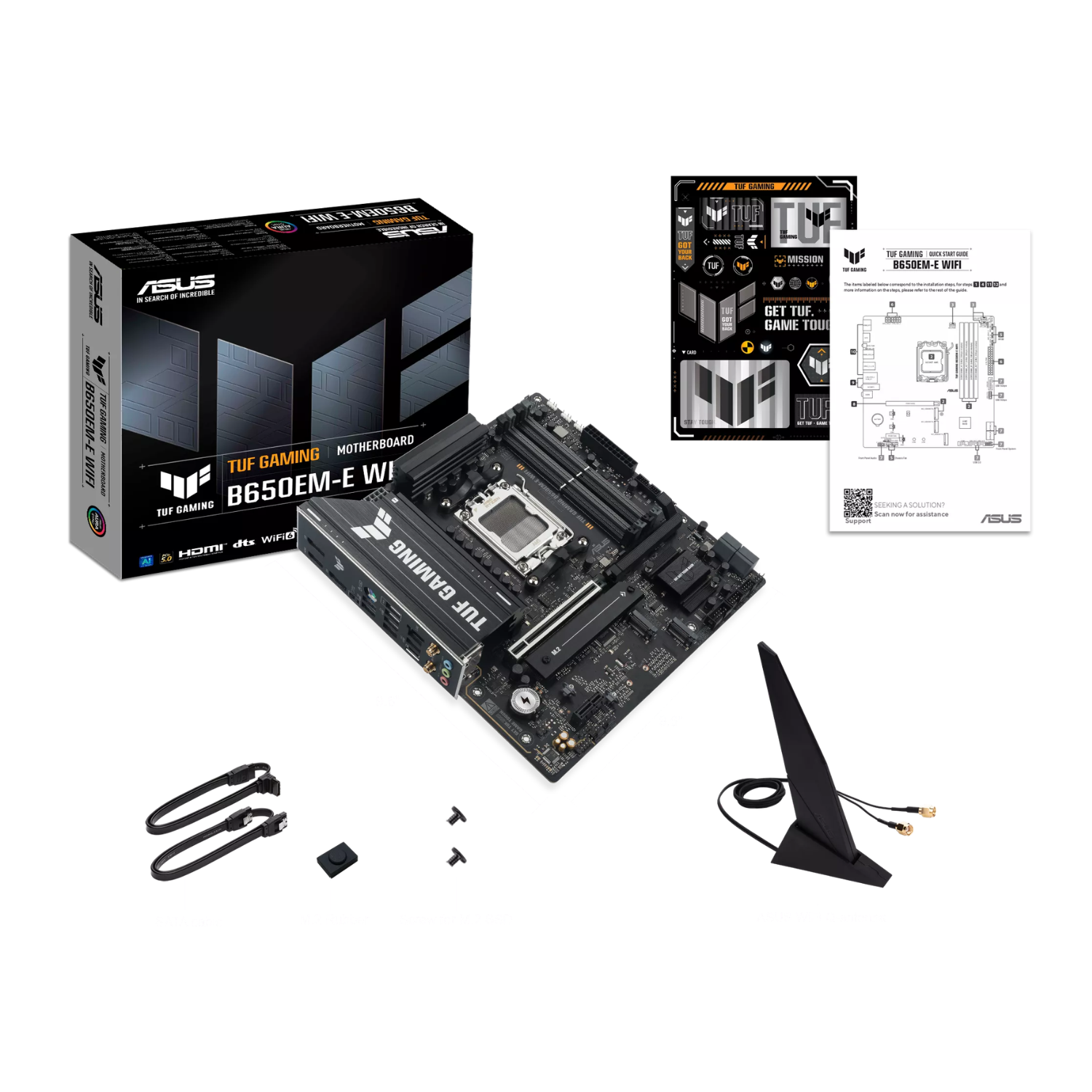 Mainboard Asus TUF Gaming B650EM-E WIFI DDR5 (Bluetooth)